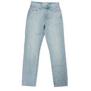 Madewell The Perfect Vintage Jean Womens Size 24 Straight Slim Mid Rise Blue